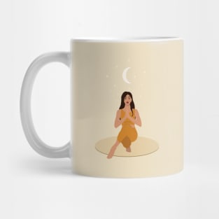 Yoga girl Mug